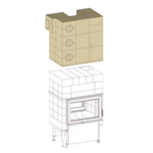 Ahjukolde Brula Tüüp D Plus lõõrikomplekt