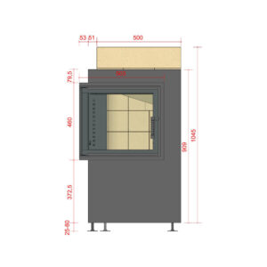 Ahjukolle Brula Tüüp B+ nurgaga