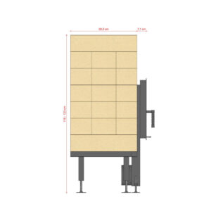 Krāsns kurtuve Brula Tips C+