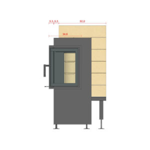 Ahjukolle Brula Tüüp C+ nurgaga