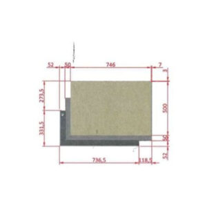 Ahjukolle Brula Tüüp D+ nurgaga