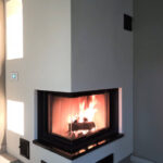 Kamin sauna eesruumis