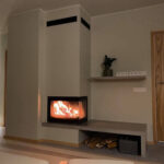 Nurgakamin sauna eesruumis