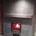 Sauna puhkeruumi kamin