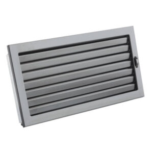 Õhurest Darco Ventlab 450x170 suletav/avatav (must)