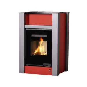 Keskküttekamin Aquaflam Vario Lend (punane)
