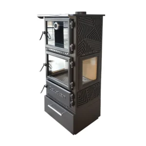 Kamin-pliit praeahjuga Caliskan 306-3D-BOX