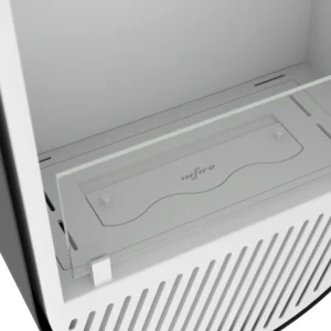 Biokamin Slimfire Incyrcle Slim Vertical (must/valge)