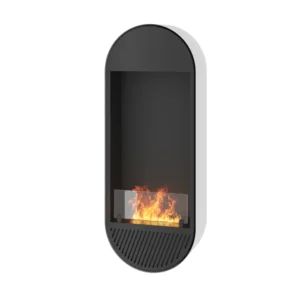 Biokamin Slimfire Incyrcle Slim Vertical (valge/must)