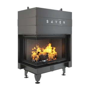 Kaminasüdamik SAVEN Energy Up 75x50x47L (15,1 kW) ECO