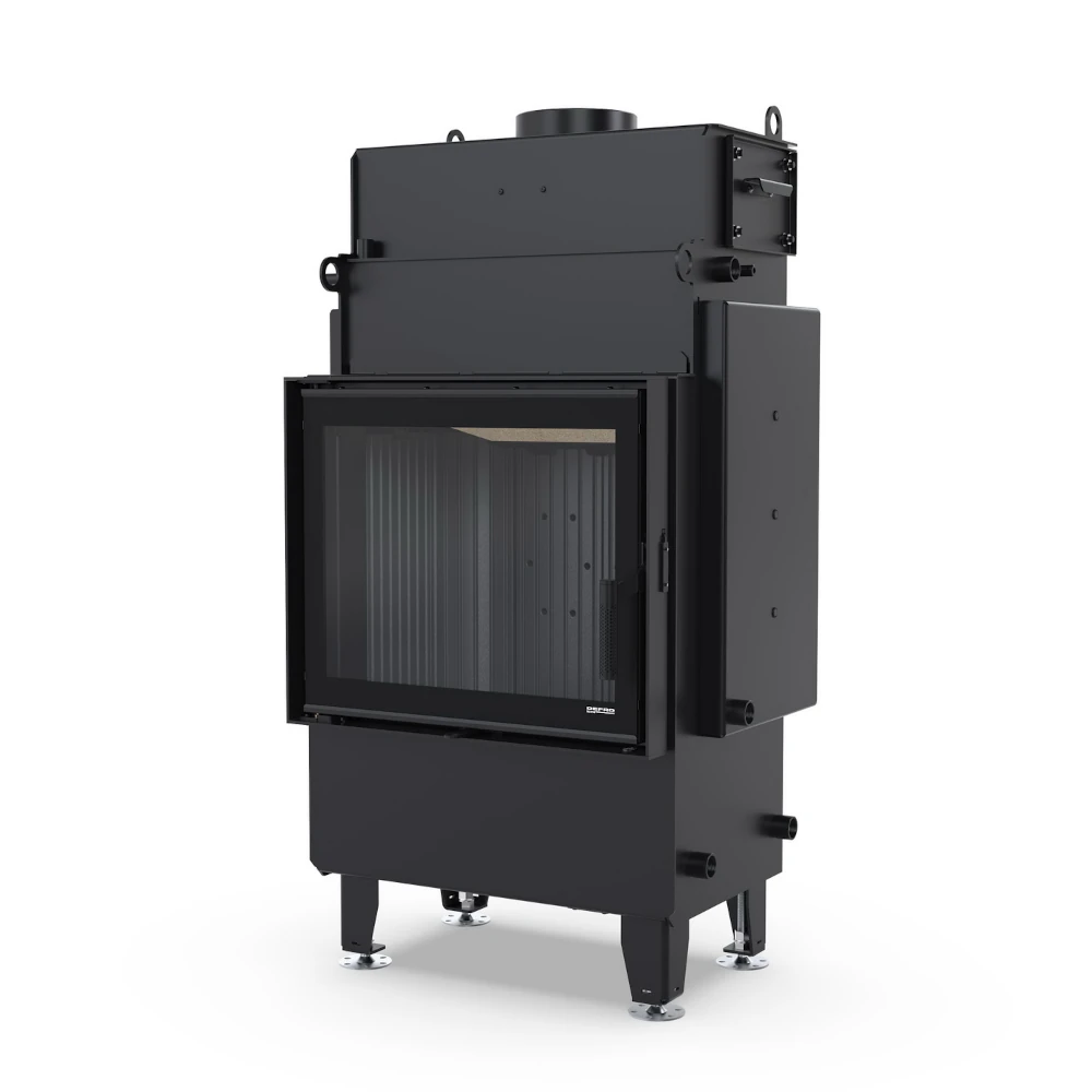 Veesärgiga kaminasüdamik Defro Home Navi SM (tume)