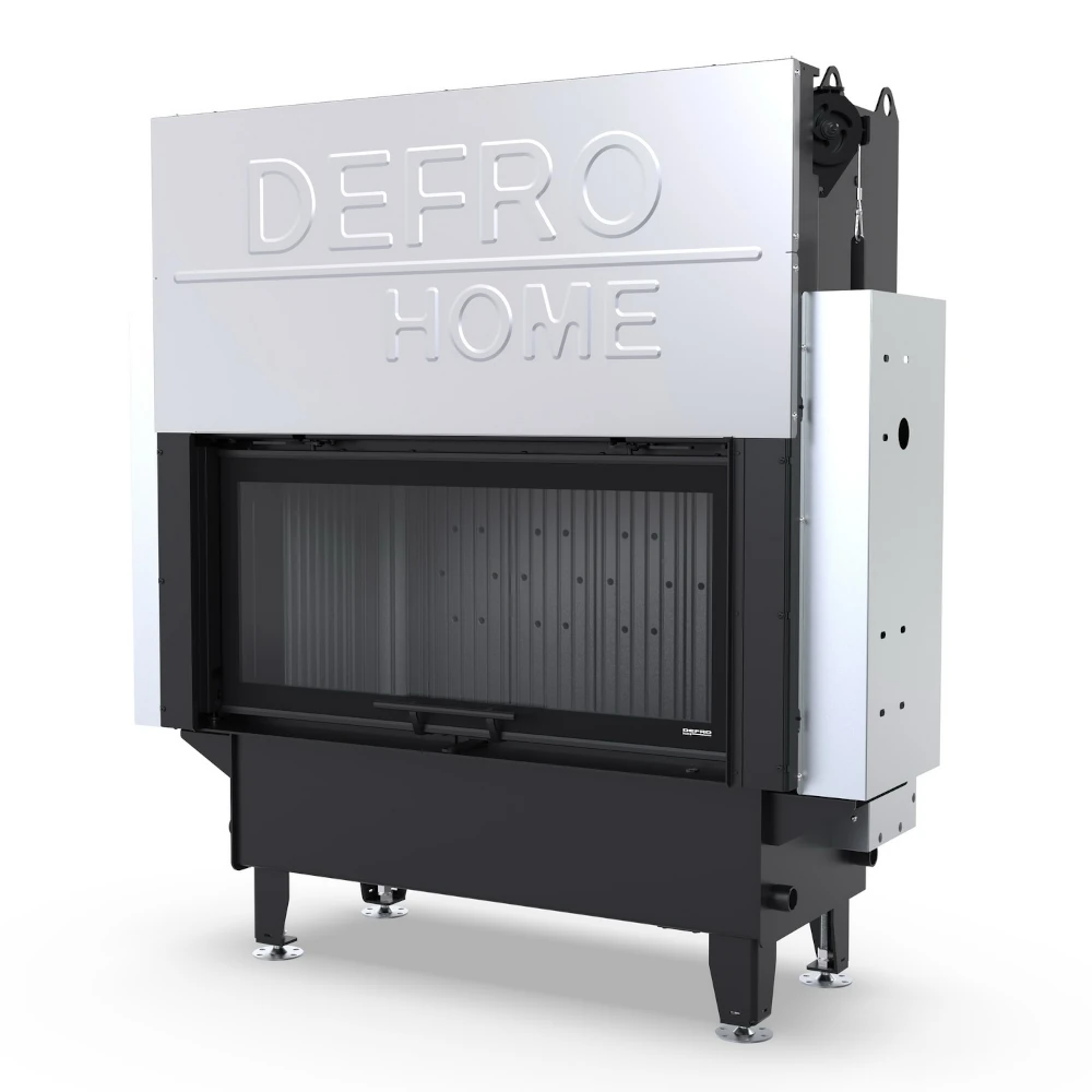 Veesärgiga kaminasüdamik Defro Home Riva LA G (tume)