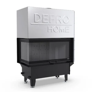 Veesärgiga kaminasüdamik Defro Home Riva ME BL G (tume)