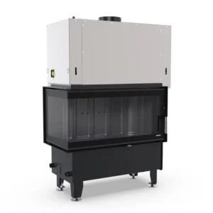 Veesärgiga kaminasüdamik Defro Home Riva ME BL (tume isolatsiooniga)