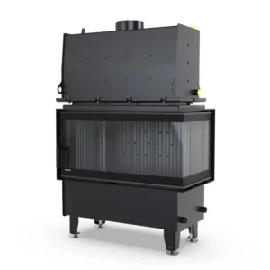 Veesärgiga kaminasüdamik Defro Home Riva ME BP (tume)