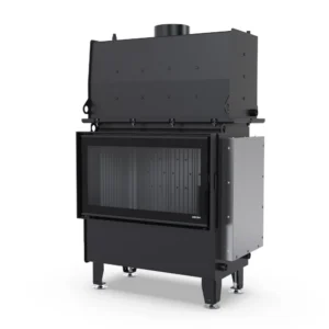 Veesärgiga kaminasüdamik Defro Home Riva ME (tume)