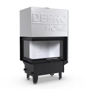 Veesärgiga kaminasüdamik Defro Home Riva SM BL G (hele)