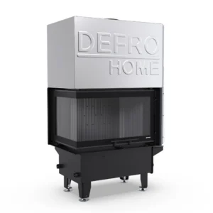 Veesärgiga kaminasüdamik Defro Home Riva SM BL G (tume)