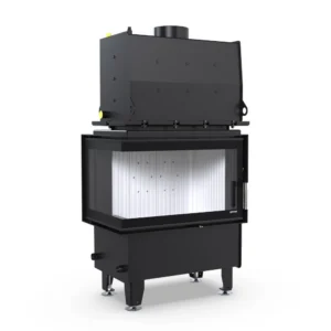 Veesärgiga kaminasüdamik Defro Home Riva SM BL (hele)