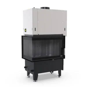 Veesärgiga kaminasüdamik Defro Home Riva SM BL (tume isolatsiooniga)