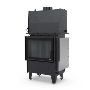 Veesärgiga kaminasüdamik Defro Home Riva SM (tume)