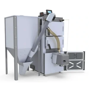 Pelleti- ja puukatel Defro Firewood Duo